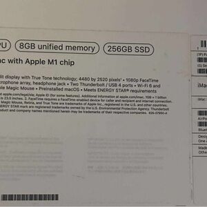 Apple iMac with M1 Chip - White